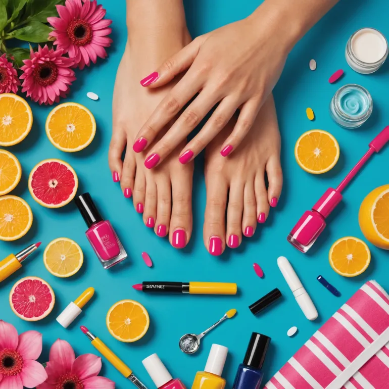 Летний маникюр и педикюр: как сохранить красоту и здоровье ногтей в условиях городской суеты