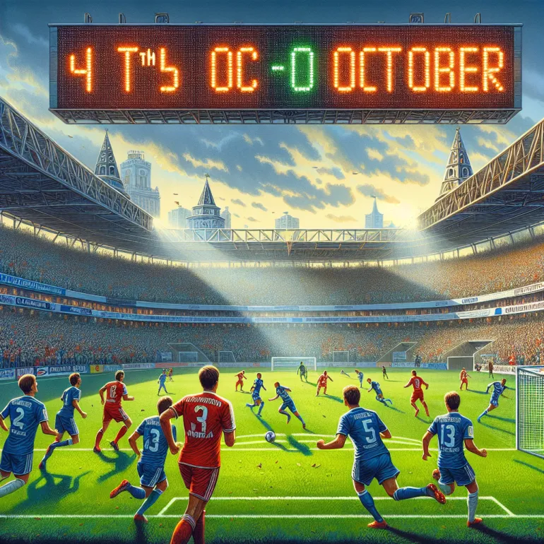 Динамо против Спартака: Историческое противостояние 4 октября