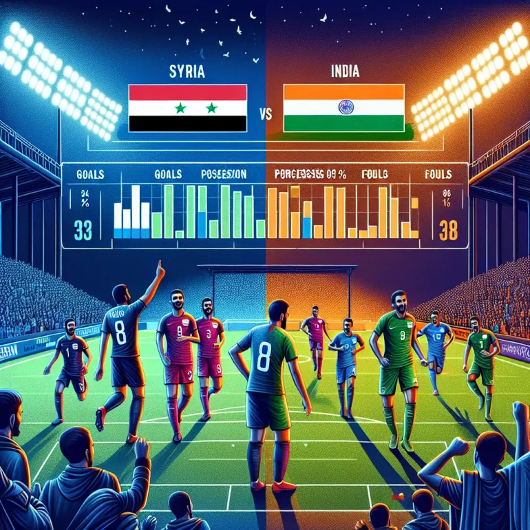 История Встреч Между Сборными Сирии и Индии по Футболу